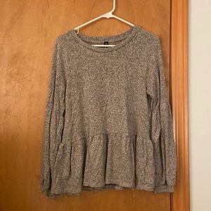 Gray design lab sweater